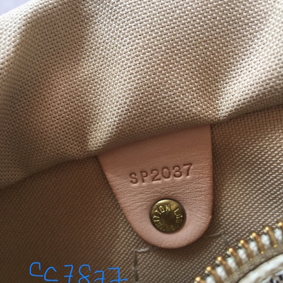 Louis Vuitton Speedy 25 Damier Azur - Picture 10 of 11